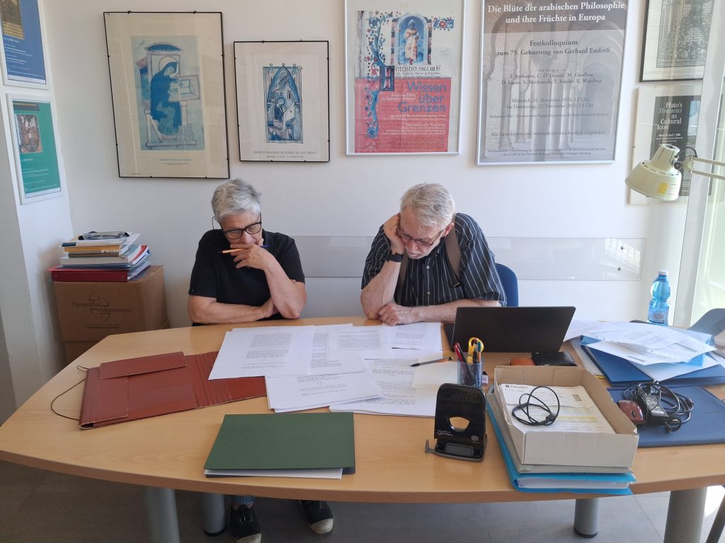 Cristina D'Ancona & Richard Taylor. Pisa, June 2026.