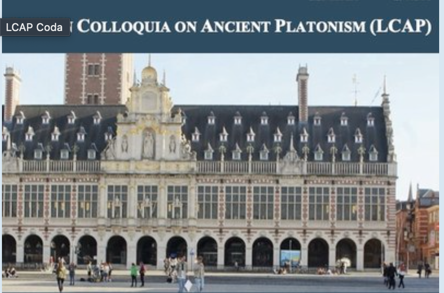 Leuven Colloquia on Ancient Platonism (LCAP)
